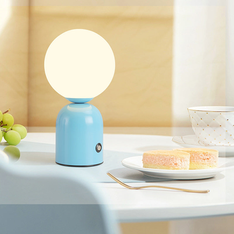 Contemporary Globe Table Lamp