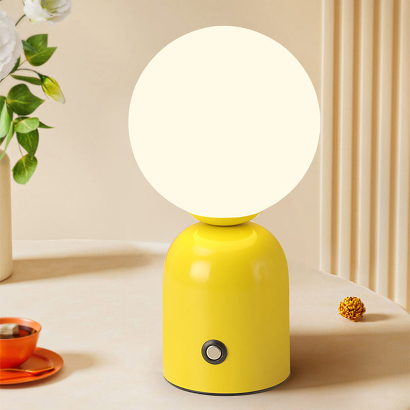 Contemporary Globe Table Lamp