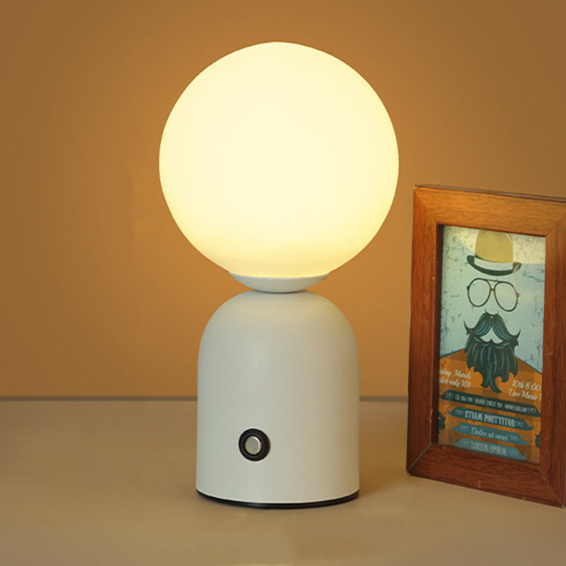Contemporary Globe Table Lamp