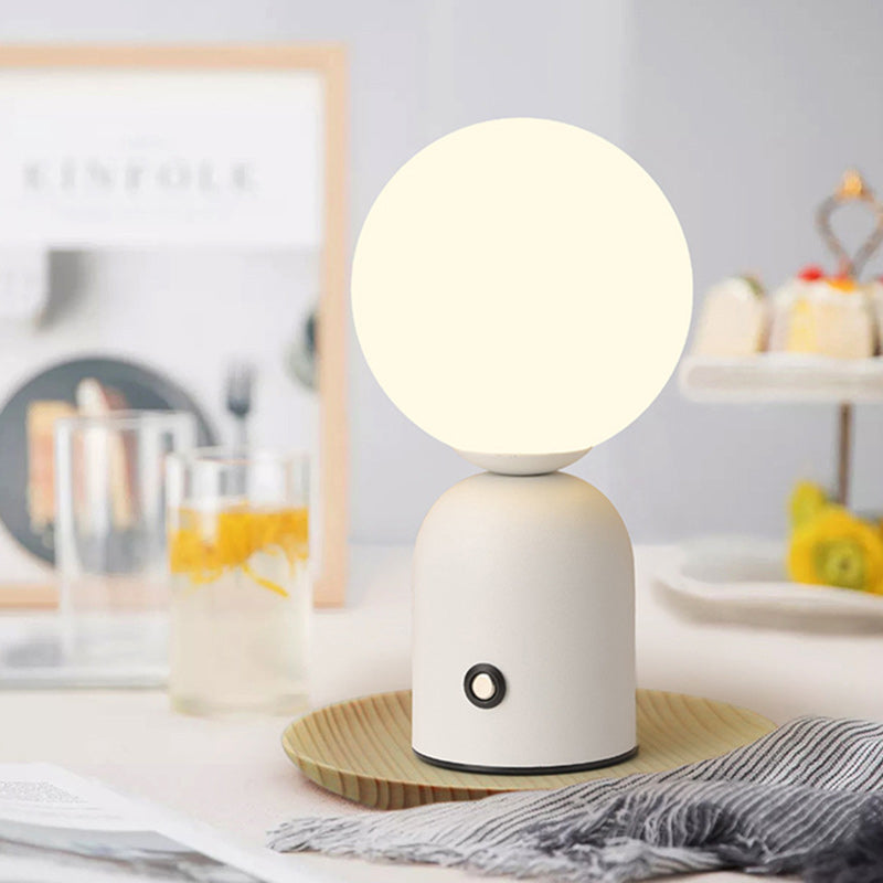 Contemporary Globe Table Lamp