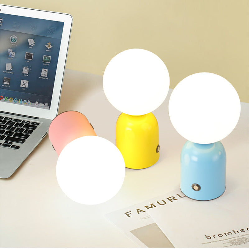 Contemporary Globe Table Lamp