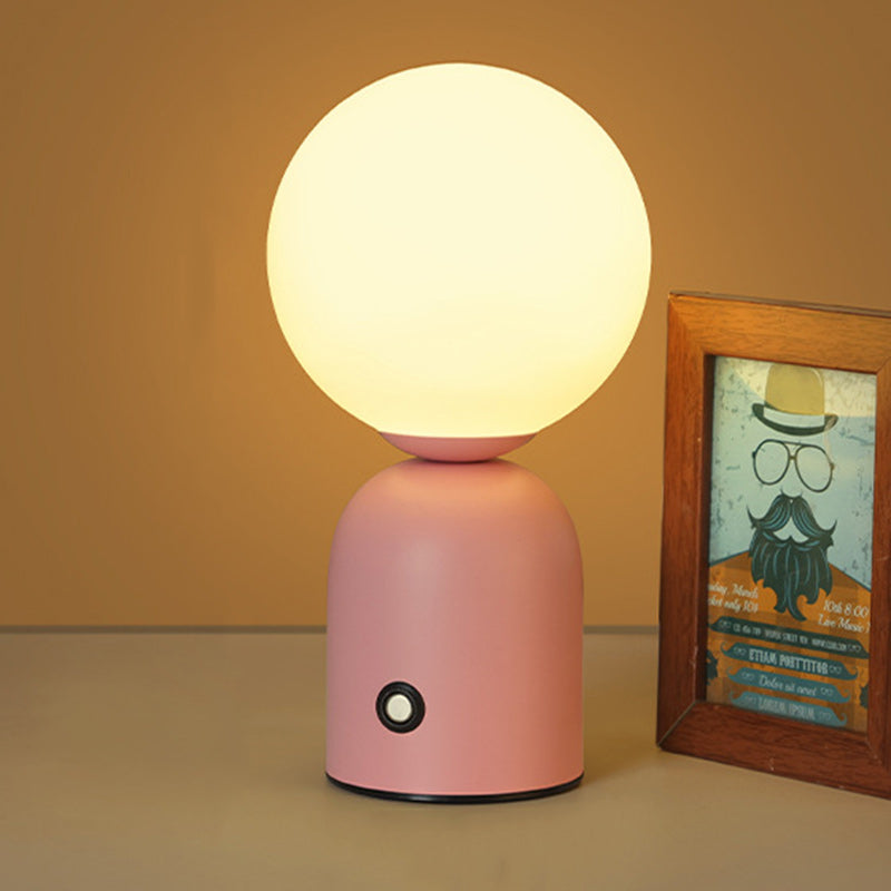 Contemporary Globe Table Lamp