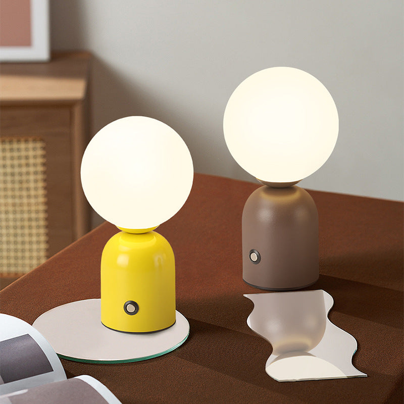 Contemporary Globe Table Lamp