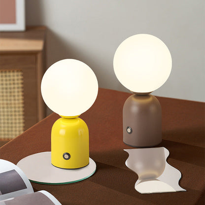 Contemporary Globe Table Lamp