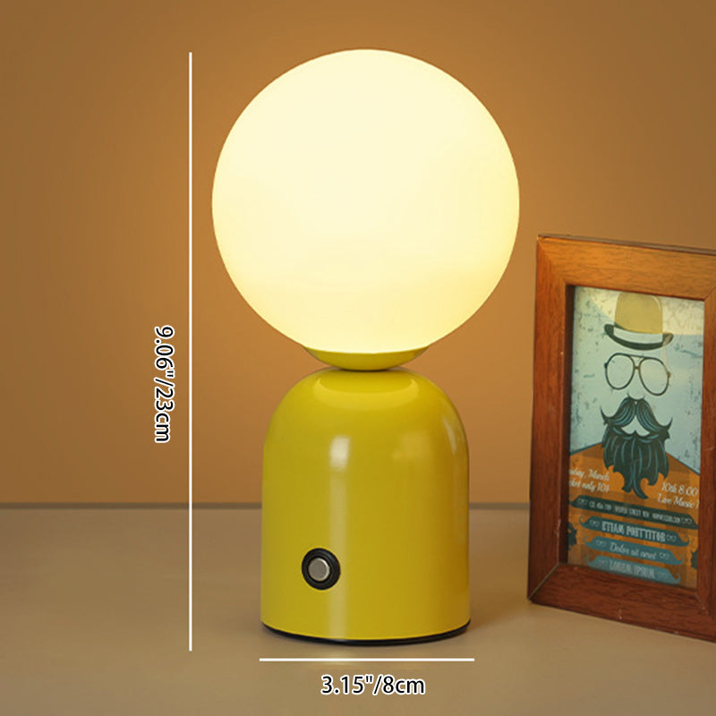 Contemporary Globe Table Lamp
