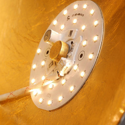 Contemporary Scandinavian Round Iron LED Wall Sconce Lamp