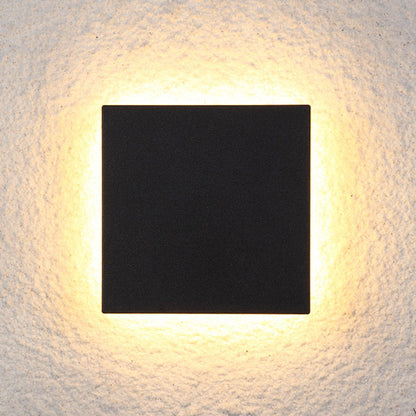 Modern Minimalist Square Aluminum LED Wall Sconce Lamp