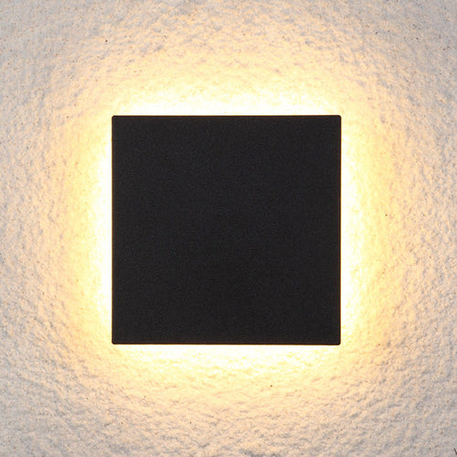 Modern Minimalist Square Aluminum LED Wall Sconce Lamp
