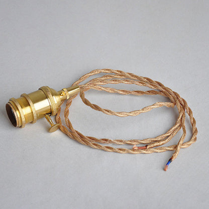 Japanese Round Copper Ceramic 1-Light Wall Sconce Lamp