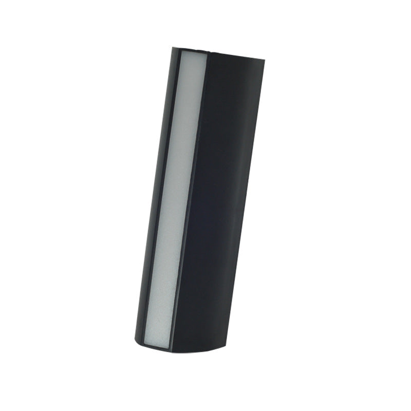 Modern Minimalist Column Plastic LED Wall Sconce Lamp