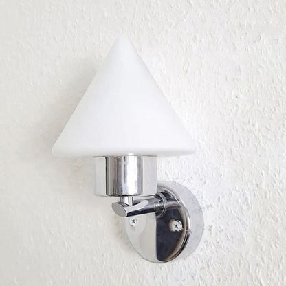 Scandinavian Cone Steel Glass 1-Light Wall Sconce Lamp