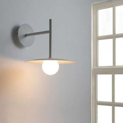 Nordic Round Iron Glass 1-Light Wall Sconce Lamp
