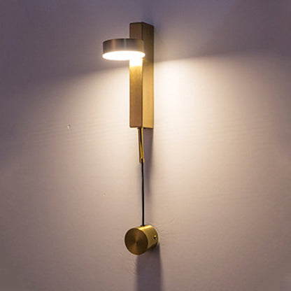 Nordic Column Iron Acrylic LED Wall Sconce Lamp