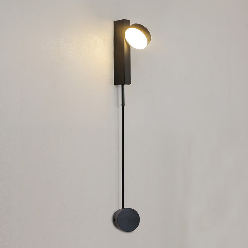 Nordic Column Iron Acrylic LED Wall Sconce Lamp
