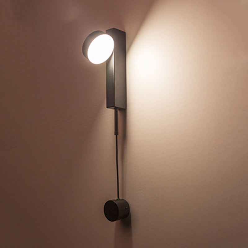 Nordic Column Iron Acrylic LED Wall Sconce Lamp