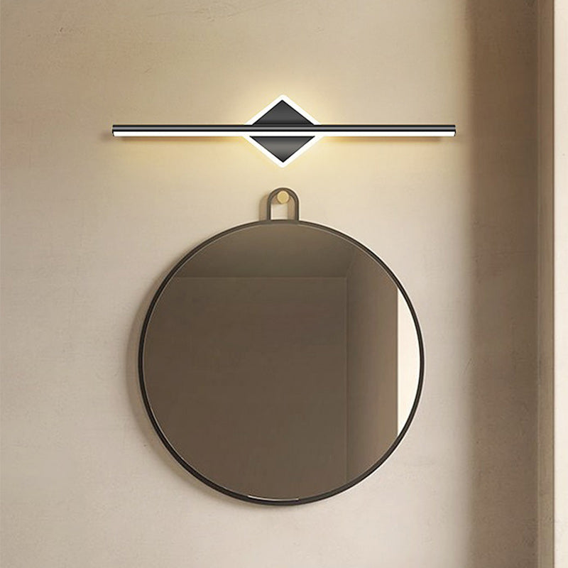 Modern Minimalist Stripe Iron Acrylic LED Wall Sconce Lamp