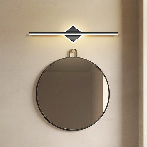 Modern Minimalist Stripe Iron Acrylic LED Wall Sconce Lamp