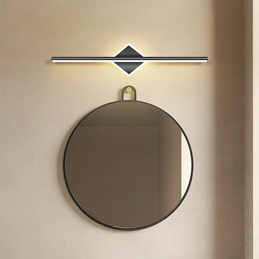 Modern Minimalist Stripe Iron Acrylic LED Wall Sconce Lamp
