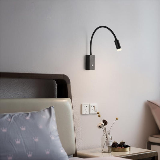 Scandinavian Column Aluminum Acrylic LED Wall Sconce Lamp