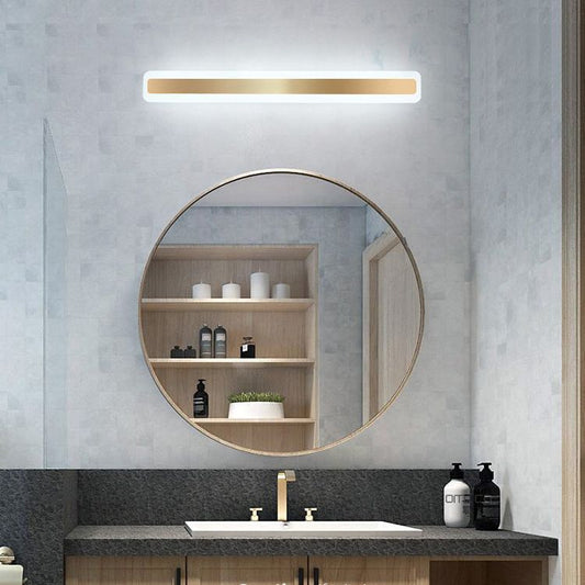 Nordic Rectangular Iron Acrylic LED Wall Sconce Lamp