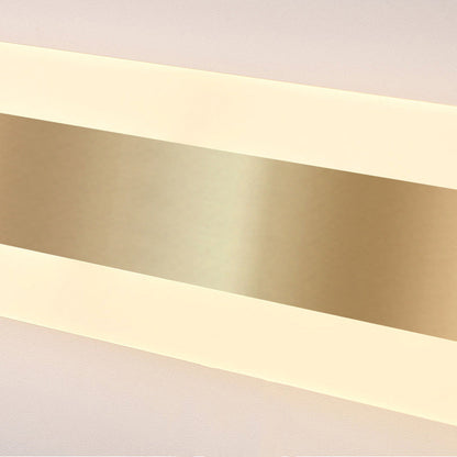Nordic Rectangular Iron Acrylic LED Wall Sconce Lamp