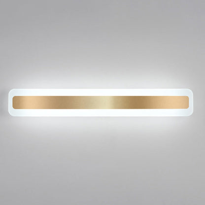 Nordic Rectangular Iron Acrylic LED Wall Sconce Lamp