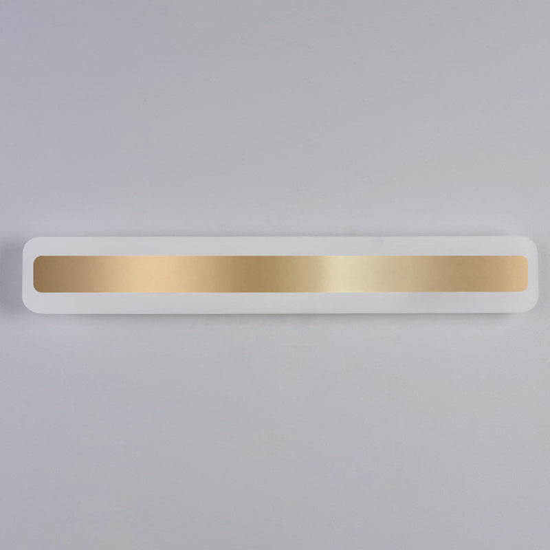 Nordic Rectangular Iron Acrylic LED Wall Sconce Lamp
