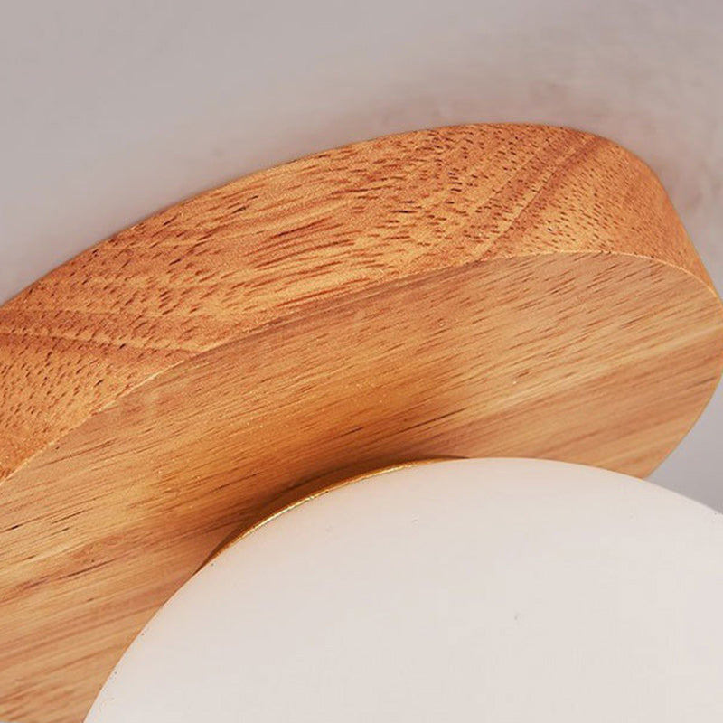 Modern Glass Globe Ceiling Light