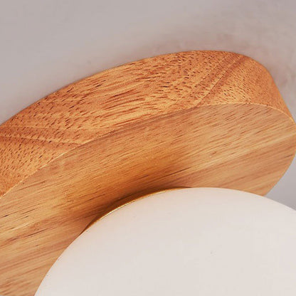 Modern Glass Globe Ceiling Light