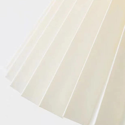 Nordic Cone Wood Paper 1-Light Wall Sconce Lamp