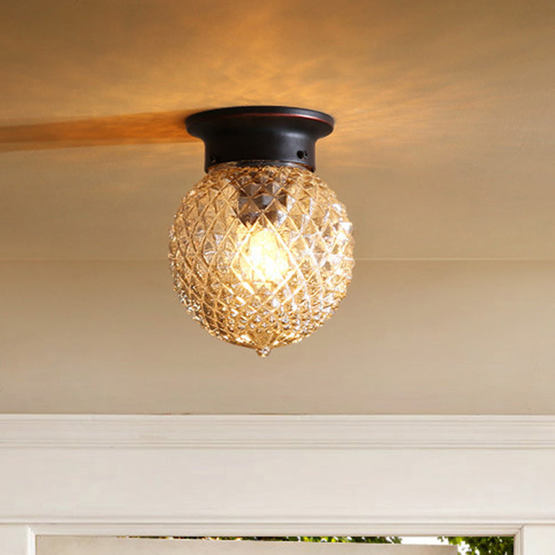 Traditional Globe Ceiling Light