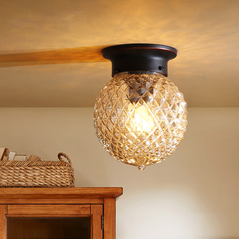 Traditional Globe Ceiling Light