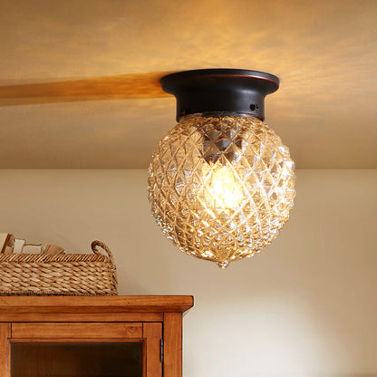 Traditional Globe Ceiling Light