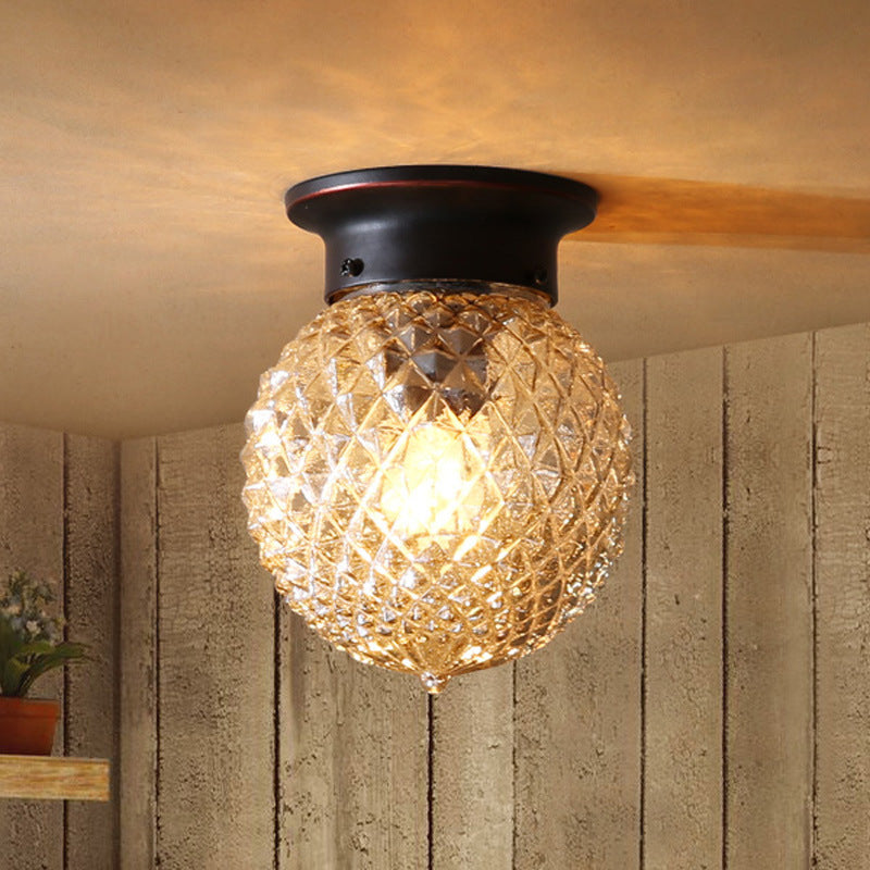 Traditional Globe Ceiling Light