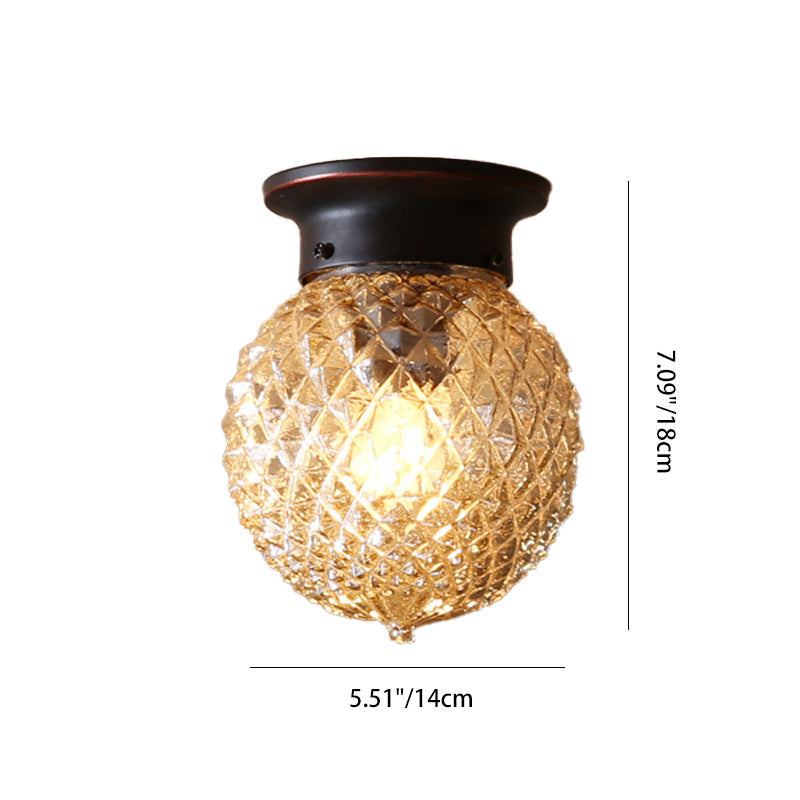 Traditional Globe Ceiling Light