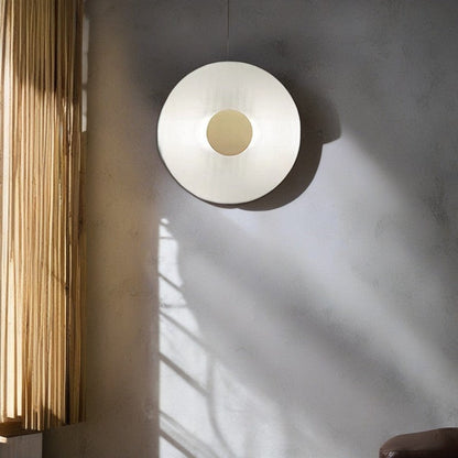 Contemporary Nordic Round Iron Glass LED Wall Sconce Lamp