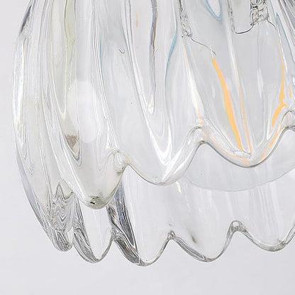 Nordic Oval Copper Glass 2-Light Wall Sconce Lamp