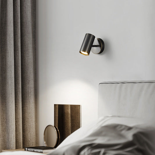 Nordic Cylinder Copper 1-Light Wall Sconce Lamp