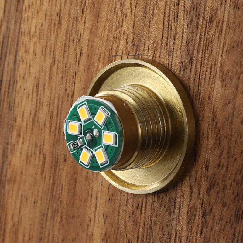 Traditional Japanese Oval Wood Glass LED Wall Sconce Lamp