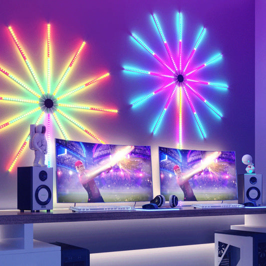 Colorful Atmosphere Decorative RGB USB LED Wall Sconce Lamp