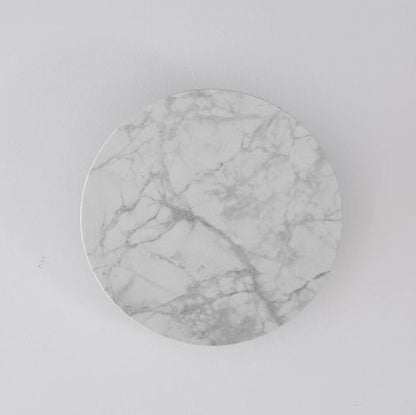 Rock Board Round Glacier Iron Acrylic LED Wall Sconce Lamp
