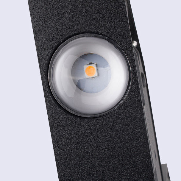 Simplicity V-Shape Aluminum Glass LED Wall Sconce Lamp