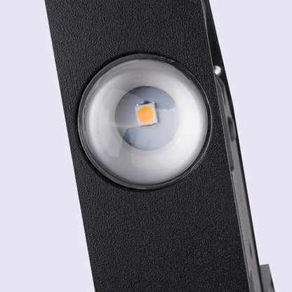 Simplicity V-Shape Aluminum Glass LED Wall Sconce Lamp