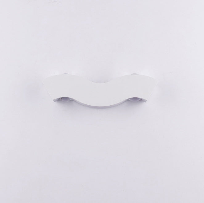 Simplicity Waterproof Aluminum Wave LED Wall Sconce Lamp