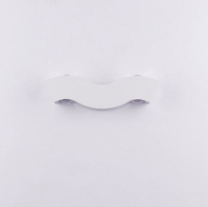 Simplicity Waterproof Aluminum Wave LED Wall Sconce Lamp
