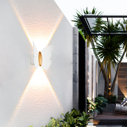 Butterfly Waterproof Aluminum LED Wall Sconce Lamp
