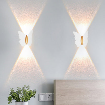 Butterfly Waterproof Aluminum LED Wall Sconce Lamp