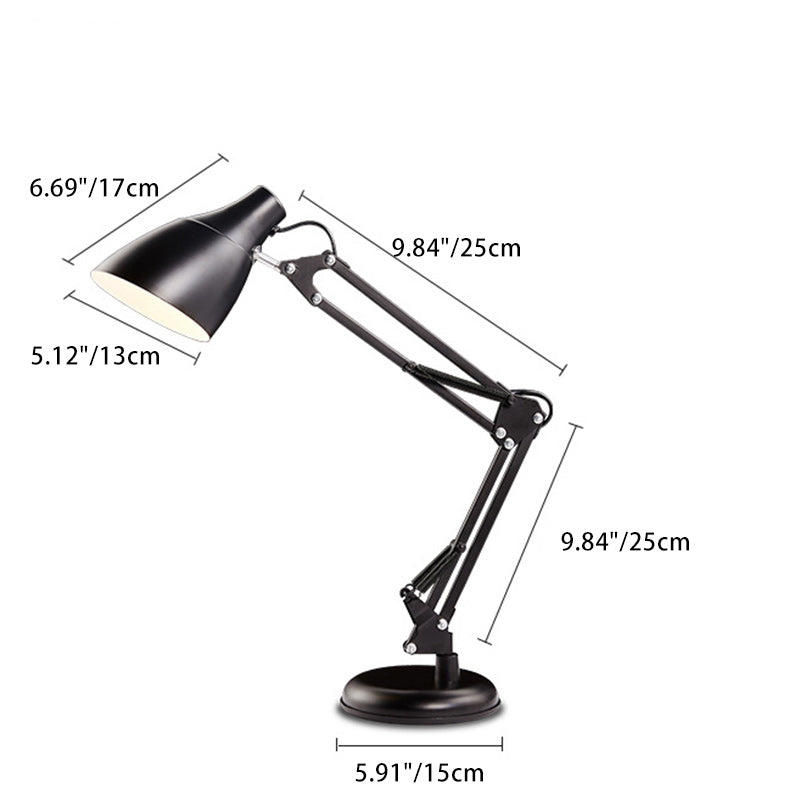 Modern Round Iron Table Lamp