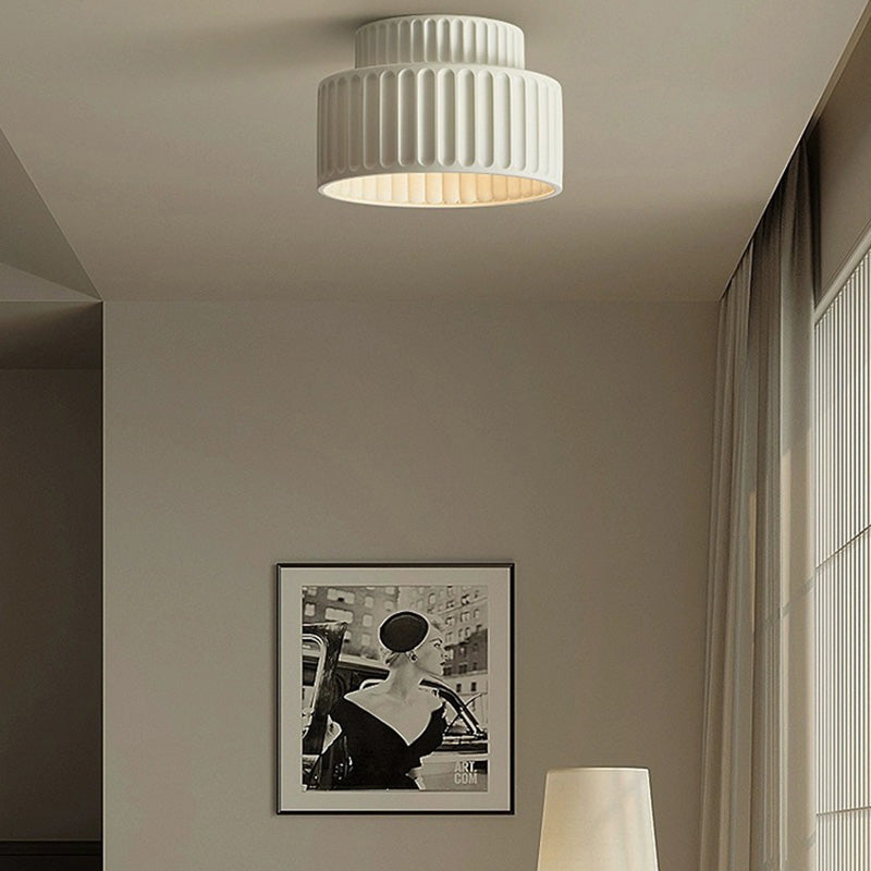Contemporary Resin Ceiling Light