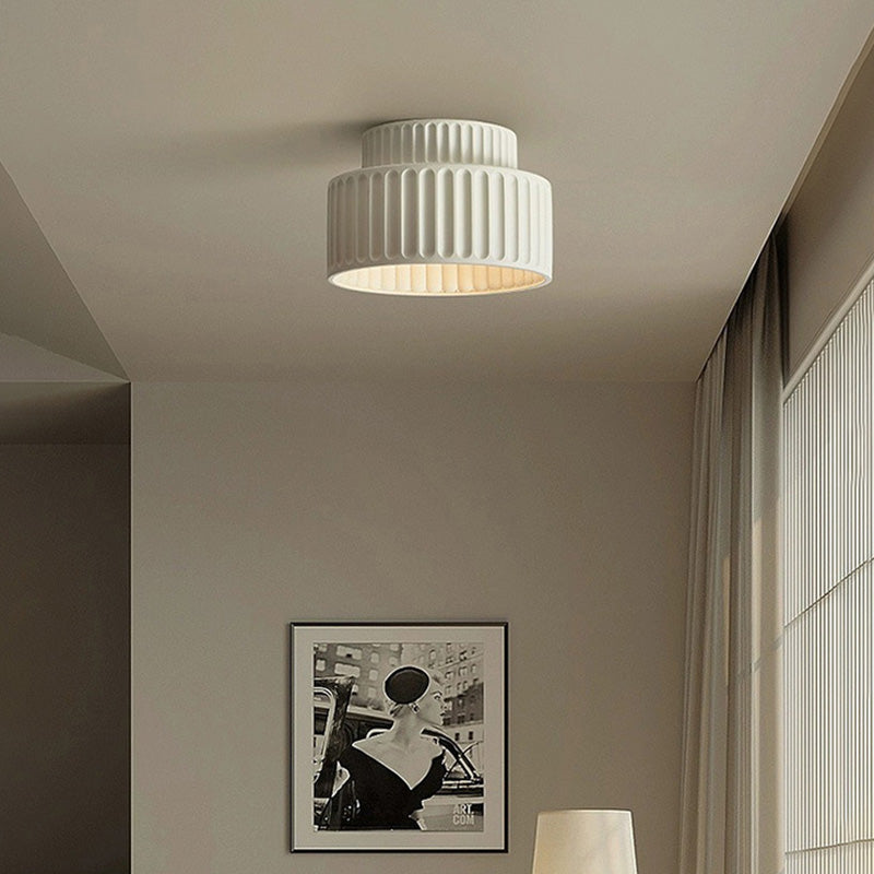 Contemporary Resin Ceiling Light